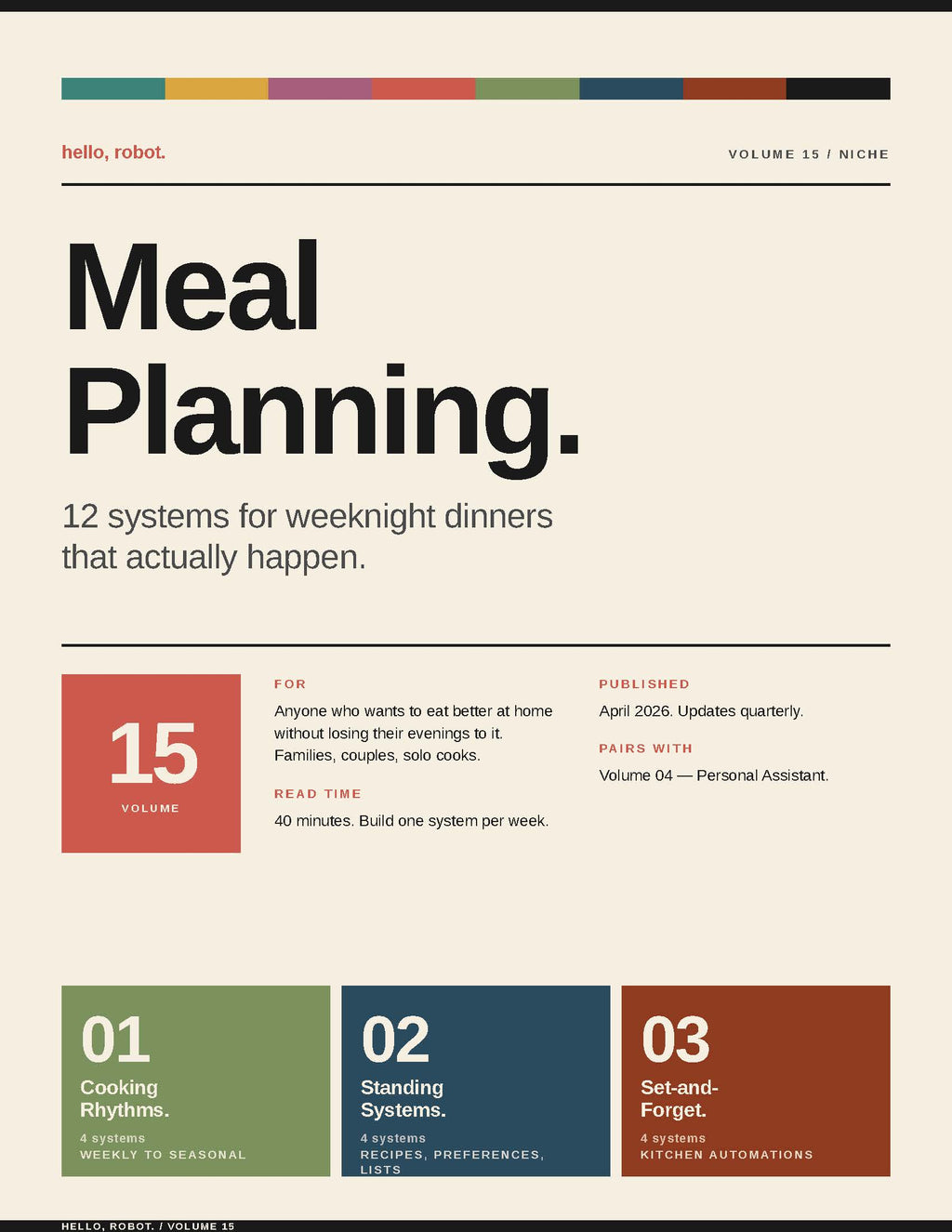 Claude for Meal Planning