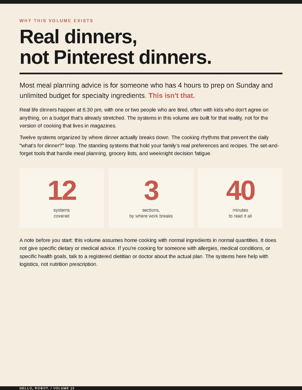 Claude for Meal Planning