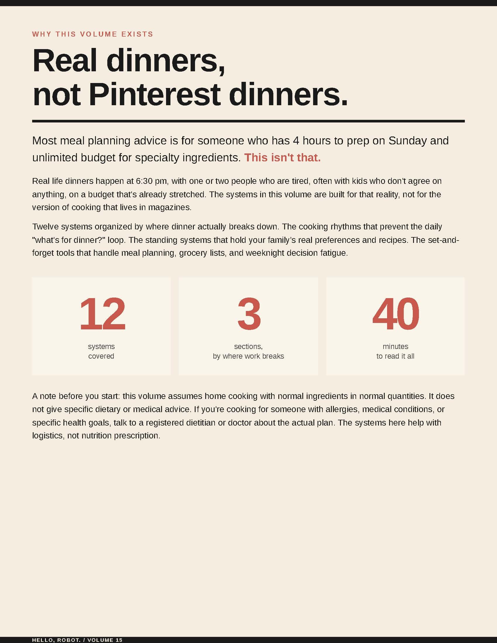 Claude for Meal Planning